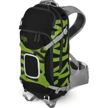 batoh na kolo Prism Krypton 25L Set Black/Green Apple - kompletní sportovní batoh s ochranou zad