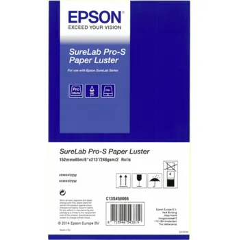 Papír pro tiskárny 1x2 Epson SureLab Pro-S Paper Luster 152 mm x 65 m 248 g BP