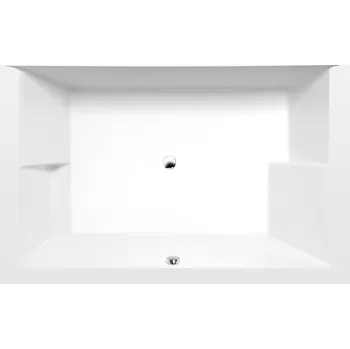 Vana DUPLA obdélníková vana s konstrukcí 180x120x54cm, bílá