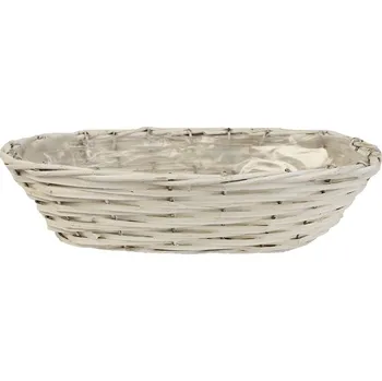 Květináč Květináč ovál bílý P0990/5