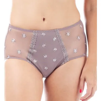 Kalhotky Louisa Bracq - Chantilly kalhotky vyšší taupe 36 440-50