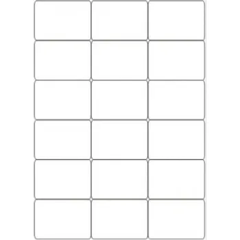 Speciální papír etikety 68x47 mm, 1800 ks