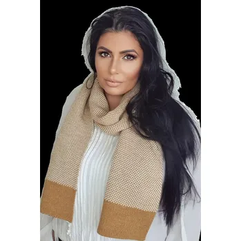 Módní doplněk Dámská šála MEGAN medová - Kamea UNI medová