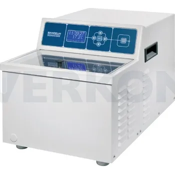 Ultrazvuková čistička Kádinka skleněná o průměru 44 mm, výšce 80 mm a objemu 100 ml, bez výlevky, Typ: SD 01.2, Balení [ks]: 10, k produktu: Čistička ultrazvuková Bandelin Sonocool SC s chlazením