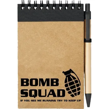 Sešit Poznámkový blok BOMB SQUAD
