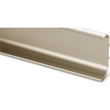 Hettich Uchytkový profil za dvířka SECRET - C /Nerez 3,5 m