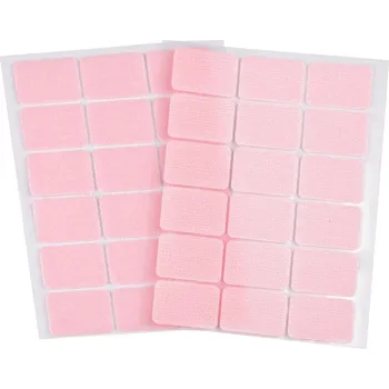 Galanterie Suchý zip samolepicí obdélníčky 25x32 mm