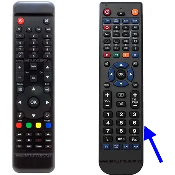 Edision OS MIO 4K dálkový ovladač náhradní