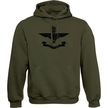 Pánské oblečení Mikina s kapucí Parachute Regiment - olivová
