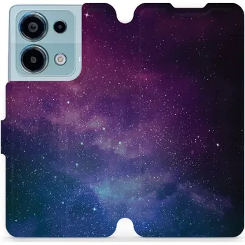 Pouzdro na mobilní telefon Flipové pouzdro Mobiwear - Xiaomi Redmi Note 13 Pro 4G / Poco M6 Pro 4G - V147P Mlhovina (Knížkové flip pouzdro, obal, kryt na mobil Xiaomi Redmi Note 13 Pro 4G / Poco M6 Pro 4G - V147P Mlhovina, materiál Umělá kůže + TPU - ochrana 360°, stojánek,)