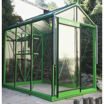 Skleník ACD Belgium Piccolo přírodní hliník sklo (4 mm) 2,2 x 1,6 m | sleva 3% | cena za ks