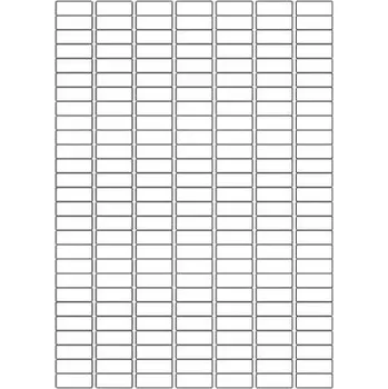 Speciální papír Etikety PRINT 25,4x10 mm bílé (100xA4)