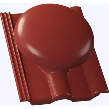 betonová krytina KMB BETA Briliant Taška betonová odvětrávací komplet Beta o 150 mm višňová