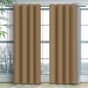 Liburgia Béžový Závěs na Kroužcích (Z)