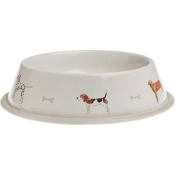 Miska pro psa Sophie Allport SOPHIE ALLPORT Miska pro psa 0,5 L WOOF - PSÍ ŠTĚKOT, 23,5 x 5,5 cm