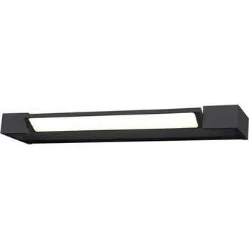 Koupelnové svítidlo LED Koupelnové nástěnné svítidlo AZzardo Dali 60 4000K black AZ2895 18W 2160lm 4000K IP44 60cm černé