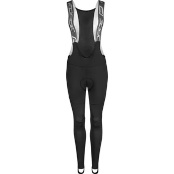 Cyklistické kalhoty FORCE kalhoty F SPRING LADY se šráky a vl, černé Velikost: XXL