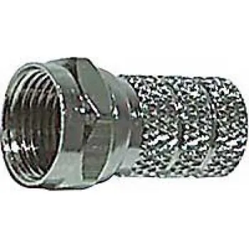 Příslušenství pro kamerový systém F konektor na koax RG59 6mm šroubovací (D197)