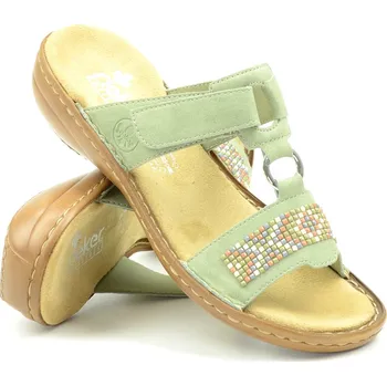 Dámské žabky Dámské pantofle Rieker 60820-52 Velikost: 42