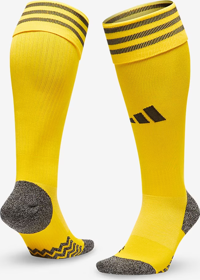 Fotbalové štulpny adidas ADISOCK 23 žlutá/černá (L - 43 - 45)