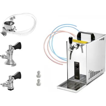 Chladicí zařízení na pivo Výčepní zařízení LINDR PYGMY 20/K Green Line new, bajonet, plochý, sanit. adapter bajonet SET, spojovací set 1x nápoj