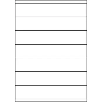 Speciální papír Etikety PRINT 210x40 mm bílé (balení 100xA4)