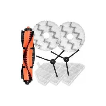 Sada příslušenství pro robotický vysavač HEPA filtry a kartáče pro vysavač XIAOMI Roidmi EVA (SDJ06RM) a sada mopů 8ks