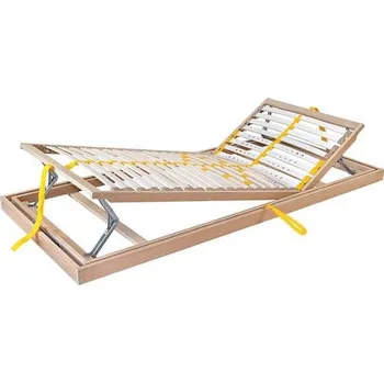 Ahorn DUOSTAR Kombi P HN LEVÝ - polohovací postelový rošt výklopný z boku 80 x 200 cm, březové lamely + březové nosníky