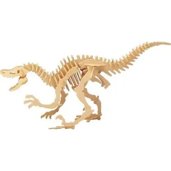 3D puzzle Woodcraft Dřevěné 3D puzzle Velociraptor