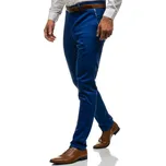 Modré pánské společenské kalhoty Bolf 4326 - 28