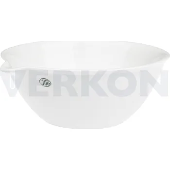 Miska odpařovací porcelánová s plochým dnem a výlevkou, Objem [ml]: 2500