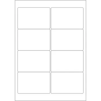 Speciální papír Etikety PRINT 96x63,5 mm barevné signální (100xA4)