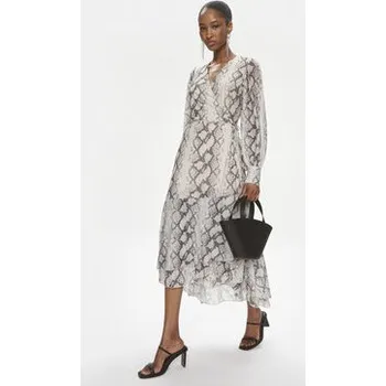 Dámské šaty Bruuns Bazaar Každodenní šaty Nora BBW3497 Béžová Relaxed Fit 38