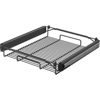Odpadkový koš Nomet Výsuvný koš YANA 88 mm antracit / Ložiskové výsuvy s tlumením 540 - 700 mm 88 mm