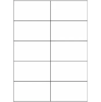 Samolepící etiketa etikety 105x57 mm, 1 000 ks