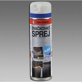 Barva ve spreji Značkovací sprej Den Braven 500 ml modrá