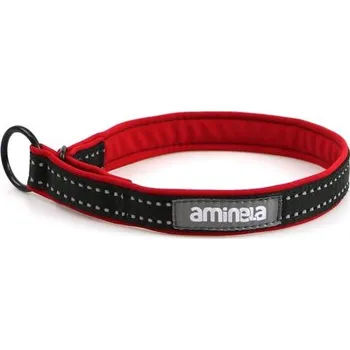Obojek pro psa Aminela Sport & City Aminela obojek polostahovací Sport & City 25mm/42cm + 5cm, červená