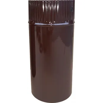 Kouřovod Žemini ŽEMINI, roura kouřovodu průměr 150 mm, smalt hnědá, 0,25 m