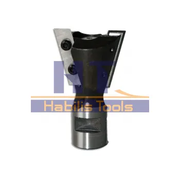 Příslušenství k frézce Úhlová stopková fréza pro rybinové konstrukční spoje trámů 15°