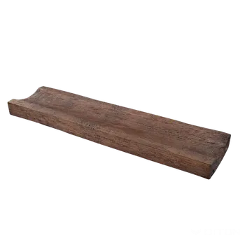 Odvodňovací žlab DITON LINIE DŘEVA Žlab Dub ŽLAB VELKÝ 100 × 25 × 6 DUB tmavý