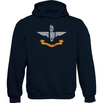 Pánská mikina Mikina s kapucí Parachute Regiment - námořní modrá