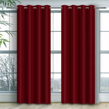 Liburgia Bordó Závěs na Kroužcích (Z)