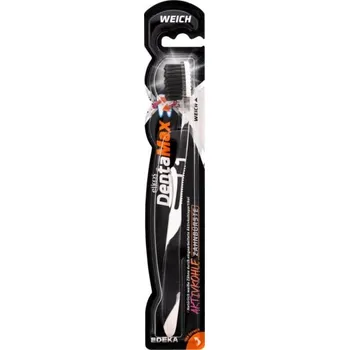 Zubní kartáček Elkos DentaMax zubní kartáček s aktivním uhlím 1ks