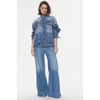 Dámská větrovka Weekend Max Mara Jeansová bunda Pio 2415041071 Modrá Regular Fit 40