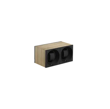 Natahovač hodinek SWISSKUBIK Double SwissKubiK Yacht wood Veneer