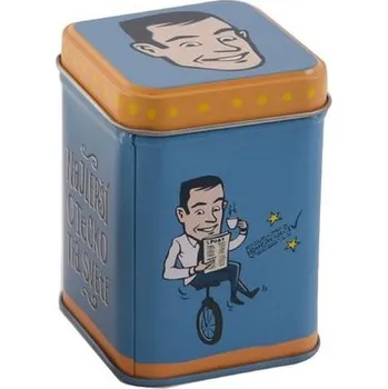 Dóza na potraviny Dóza plech 6x6x8,5 cm Nejlepší tatínek CZ/SK - ORION domácí potřeby