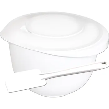 PETRAplast Sada na pěčení: mísa 3 l se stěrkou Barva: Bílá