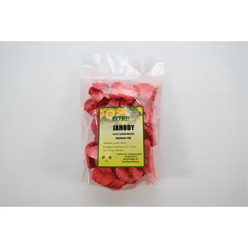 Sušené ovoce LYOF. JAHODY PLÁTKY 20G