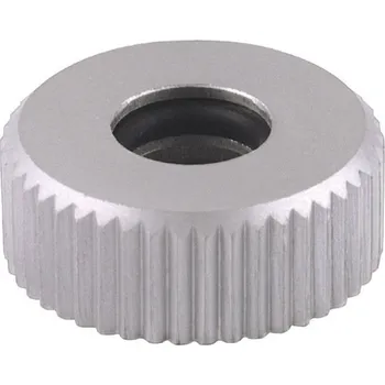 Matice Mentor 6601.0403 rýhovaná matice 6 mm hliník (eloxovaný) 1 ks