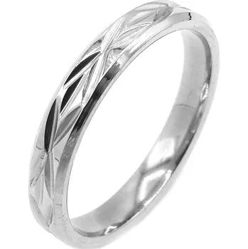Prsten Steel Jewelry Prsten Chirurgická ocel RI240139 Velikost: 7 (EU: 54 - 56) dárkové balení zdarma